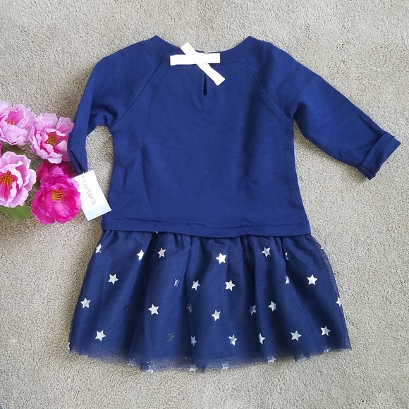 Carter's | Fleece Star Tutu Dress - Picture 4 of 4